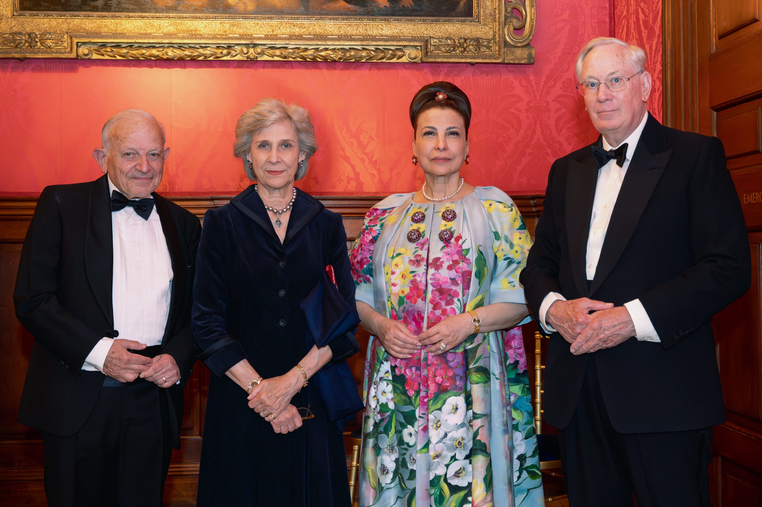 Rajai Khouri with T.R.H the Duke and Dutchess of Gloucester and H.E Huda Alkhamis-Kanoo